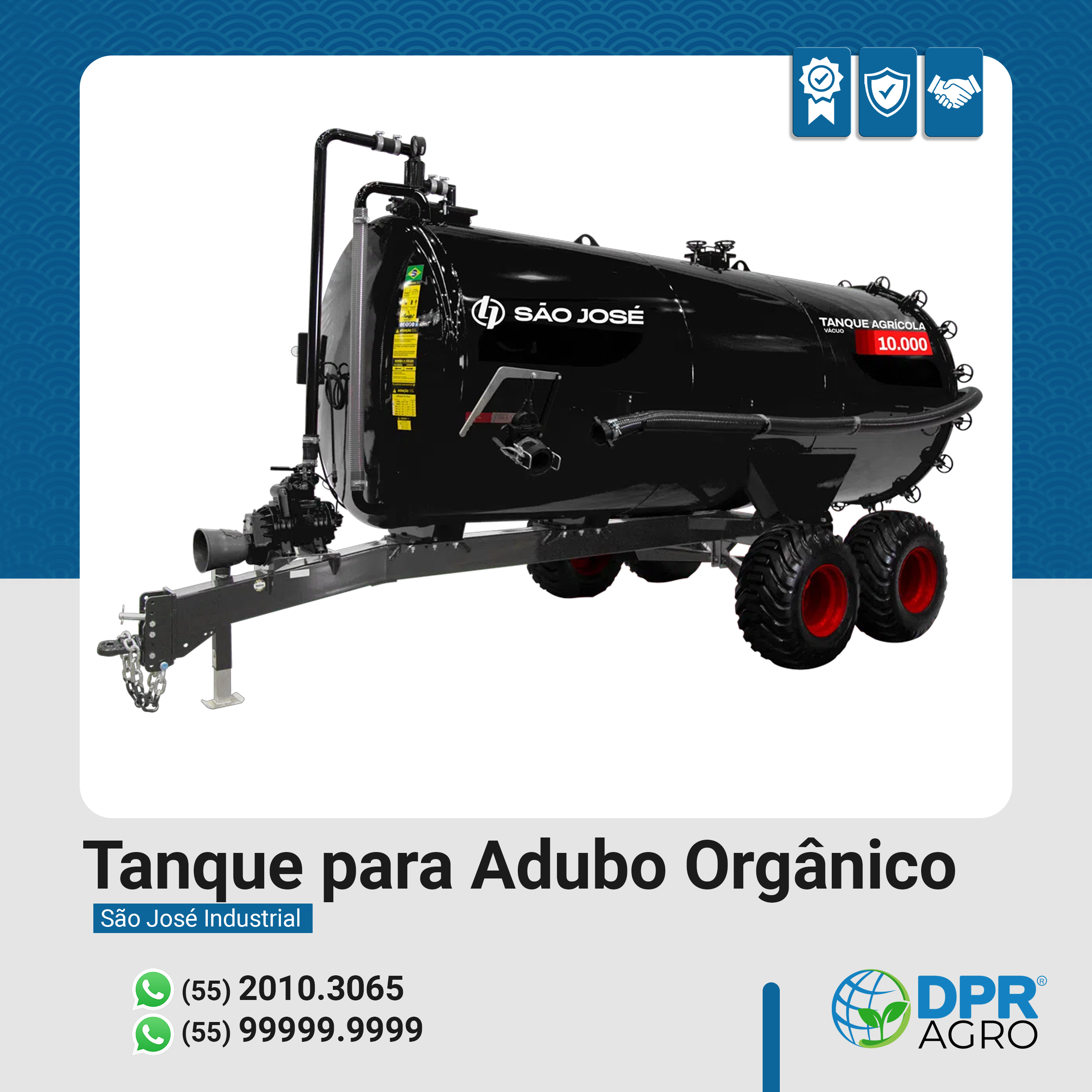 Tanque para Adubo Orgânico