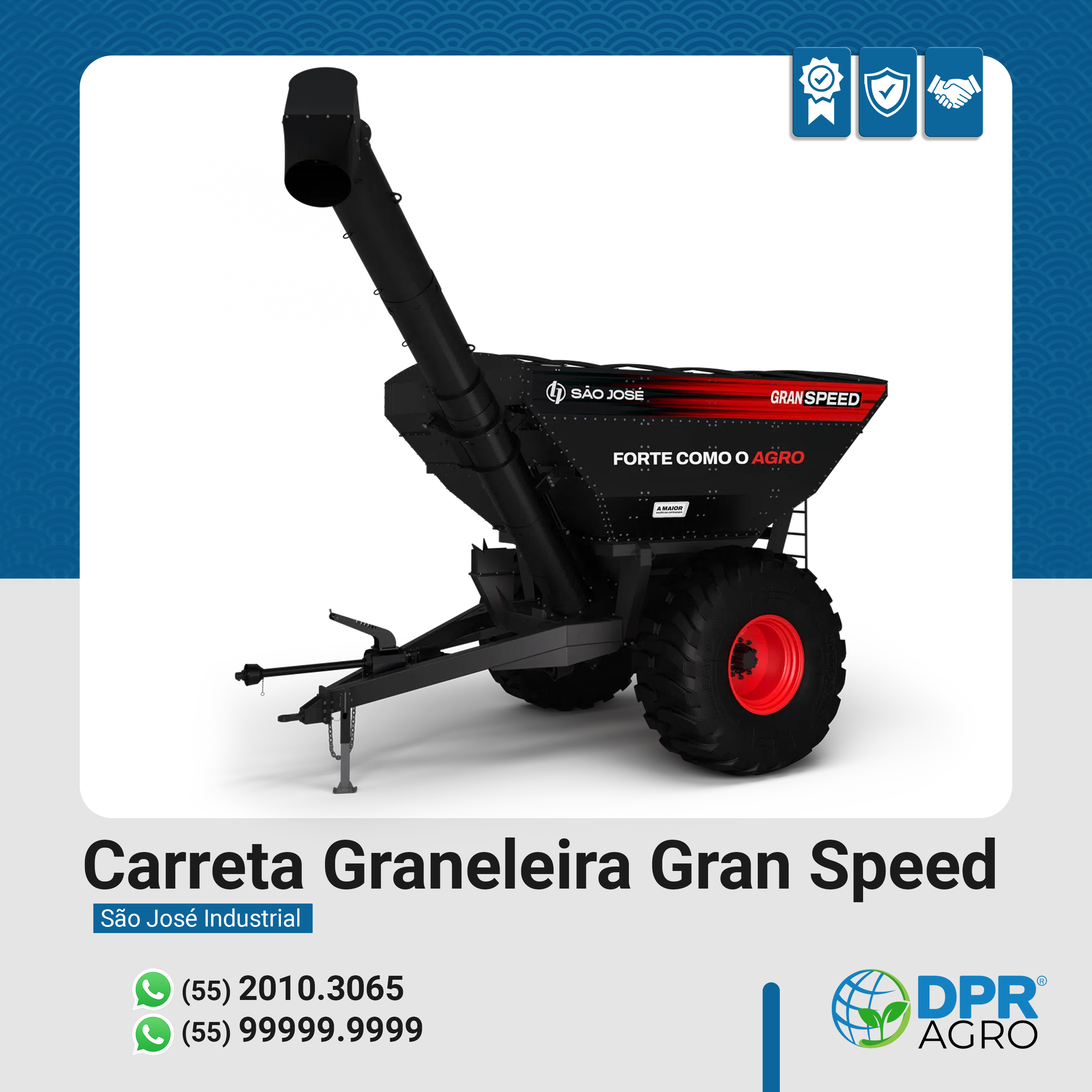 Carreta Graneleira Gran Speed