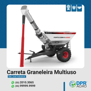 Carreta Graneleira Multiuso