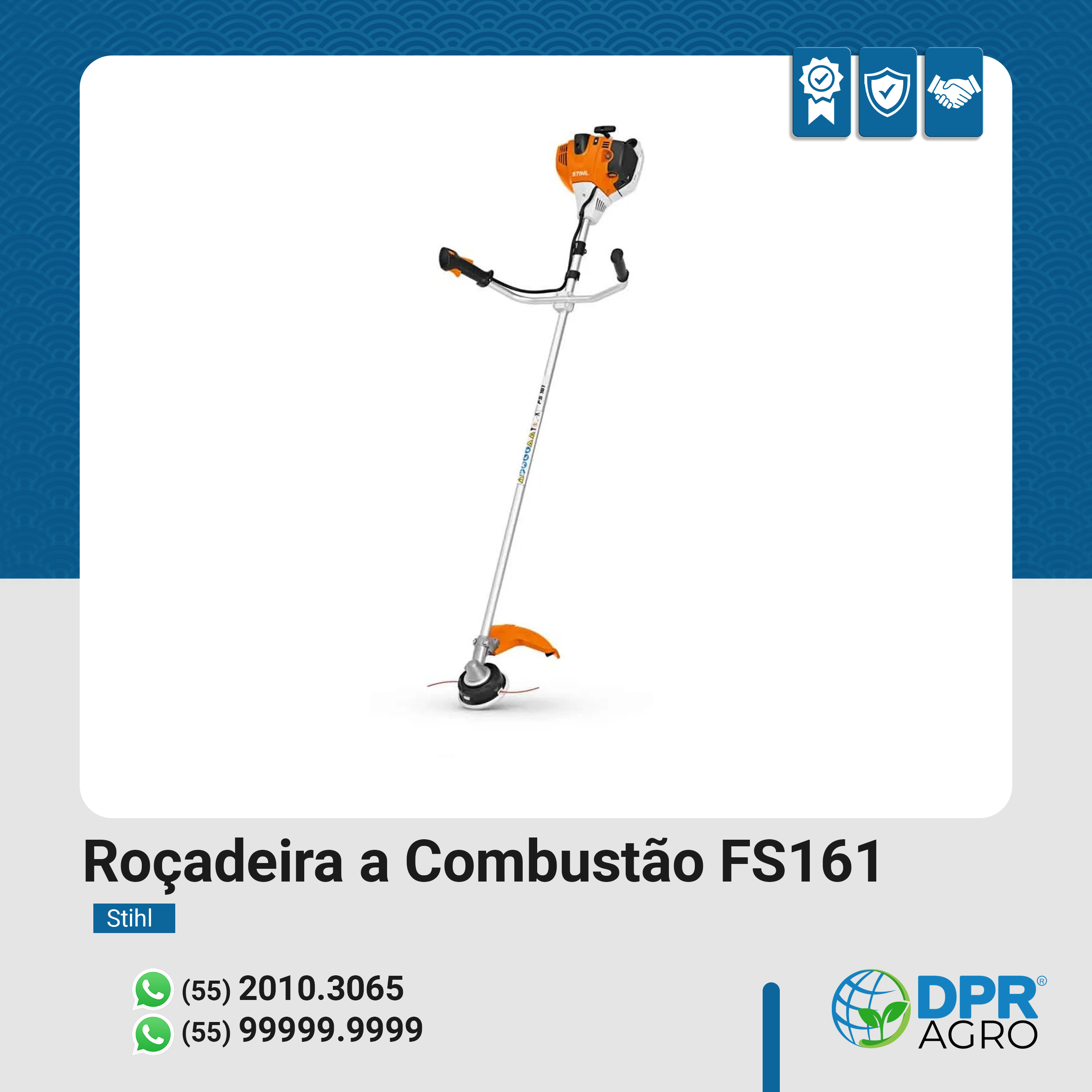 Roçadeira a Combustão FS 161