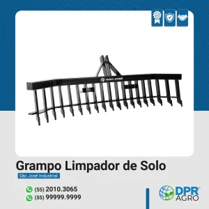Grampo Limpador de Solo