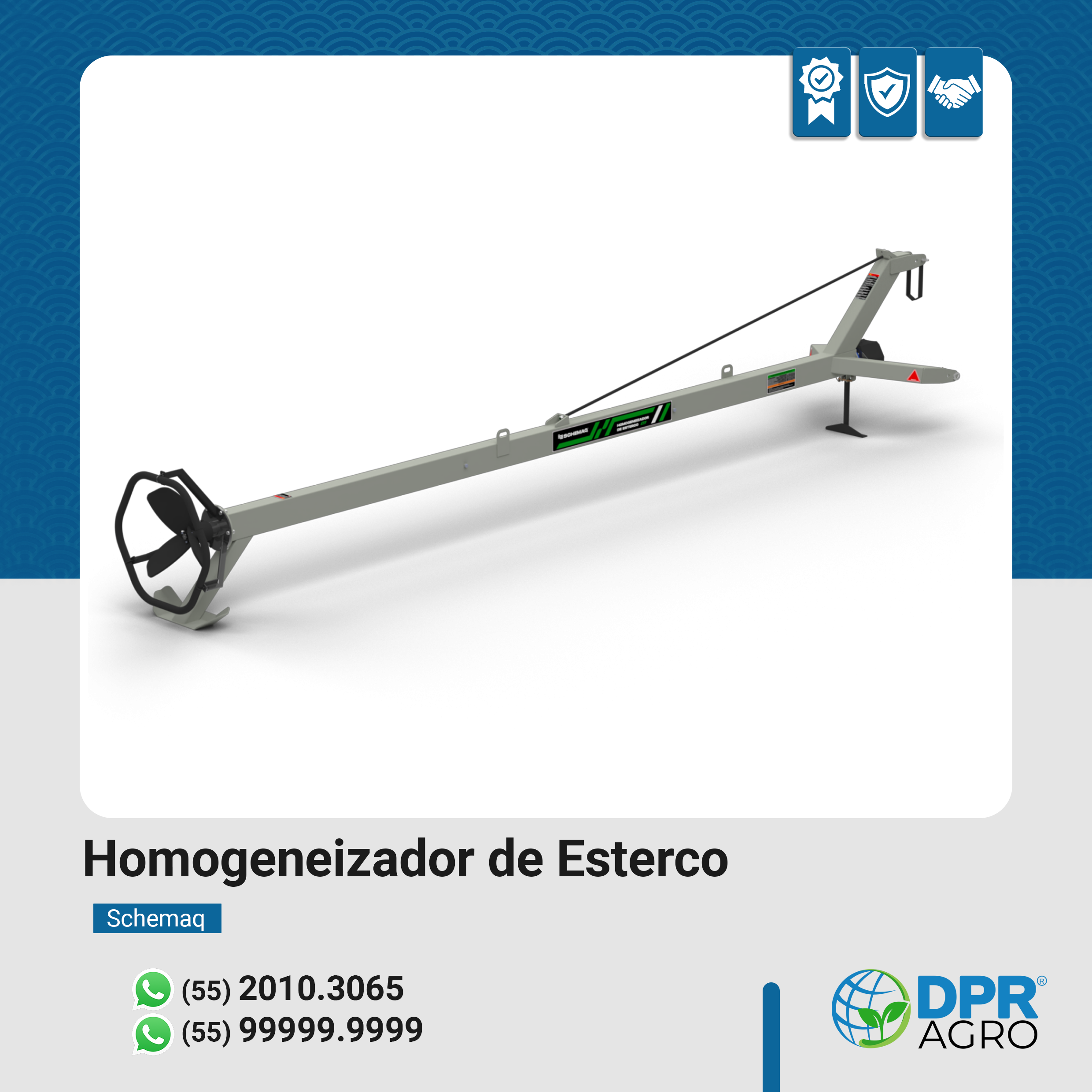 Homogeneizador de Esterco