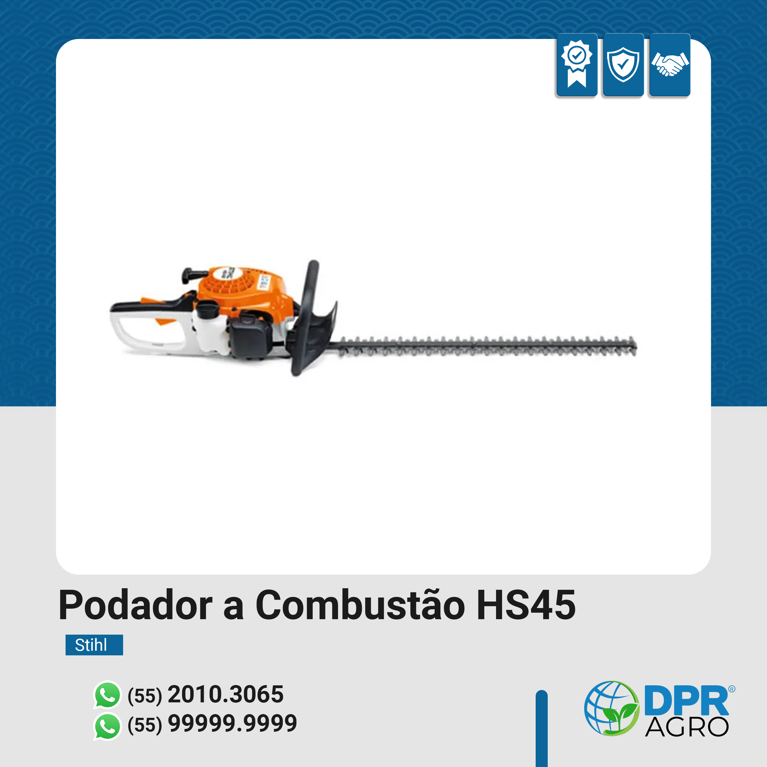 Podador a Combustão HS45