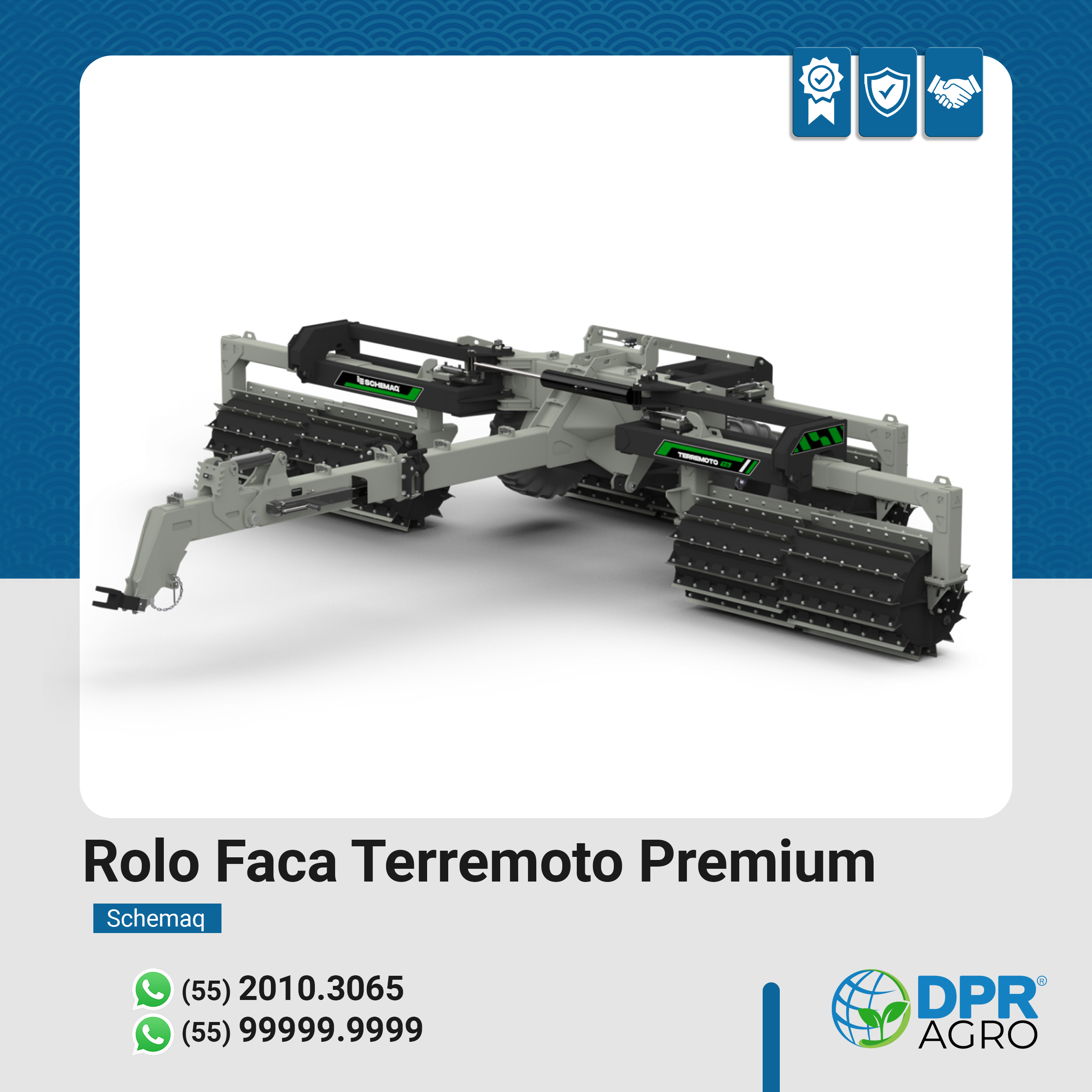 Rolo Faca Terremoto Premium