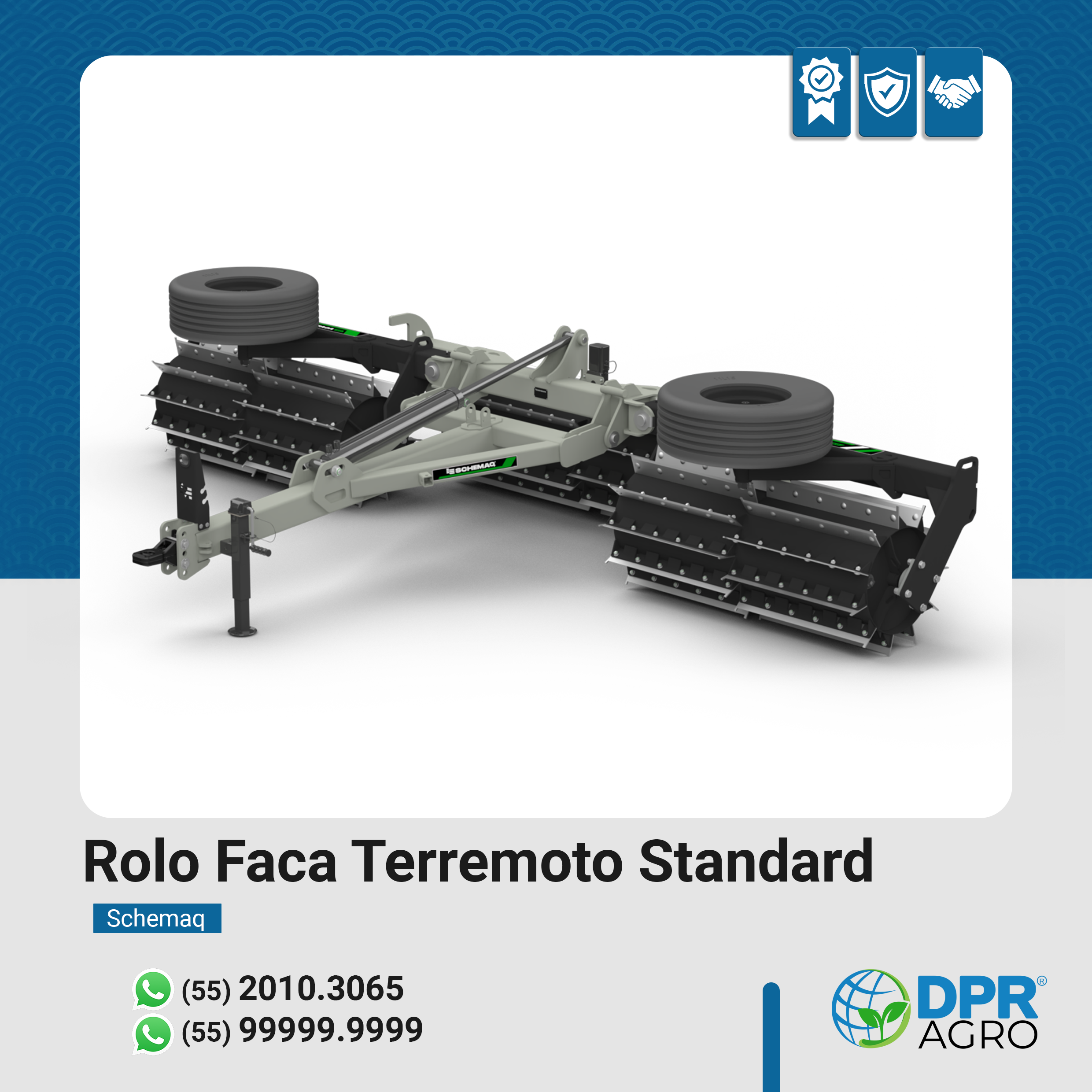 Rolo Faca Terremoto Standard