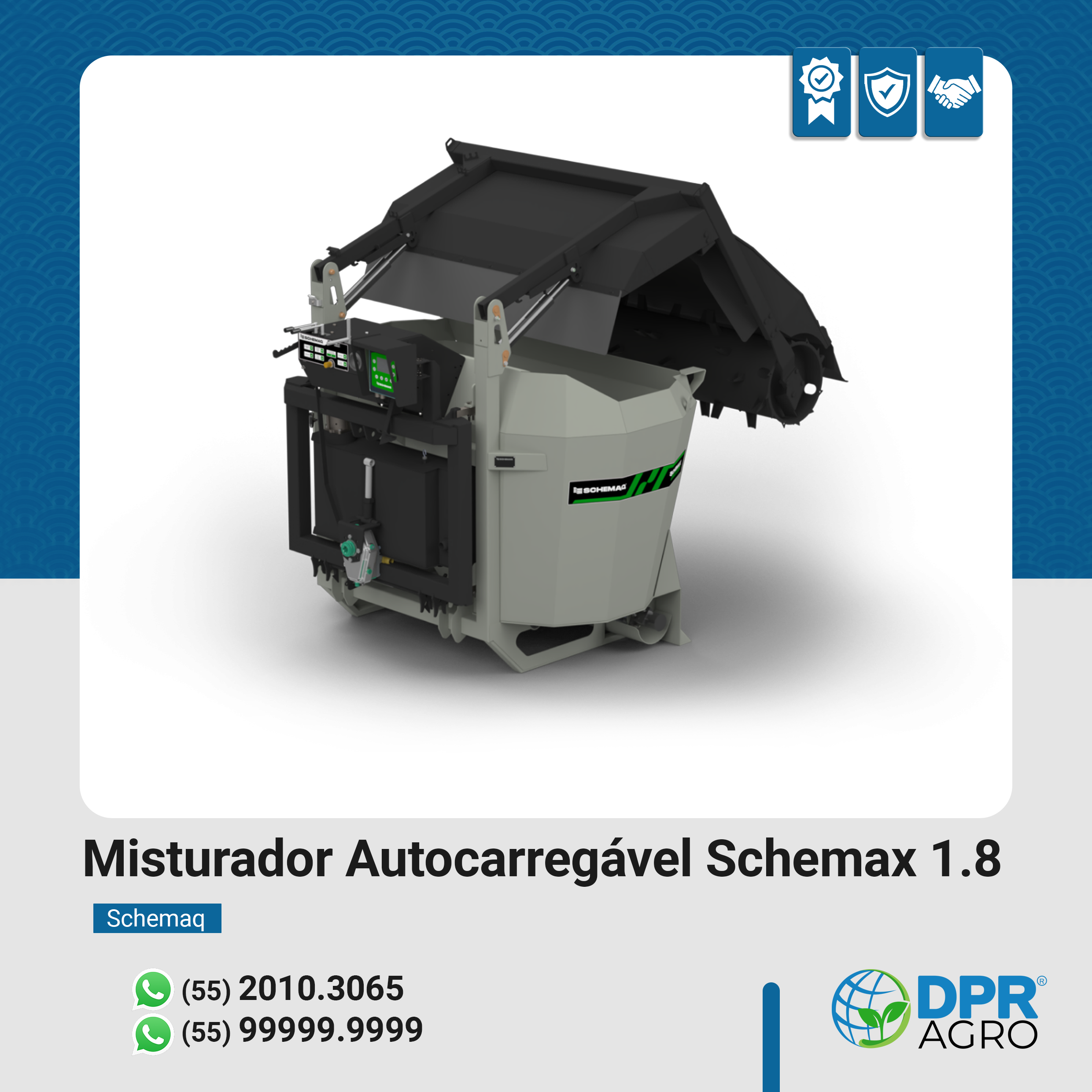 Misturador Autocarregável Schemax 1.8 Premium