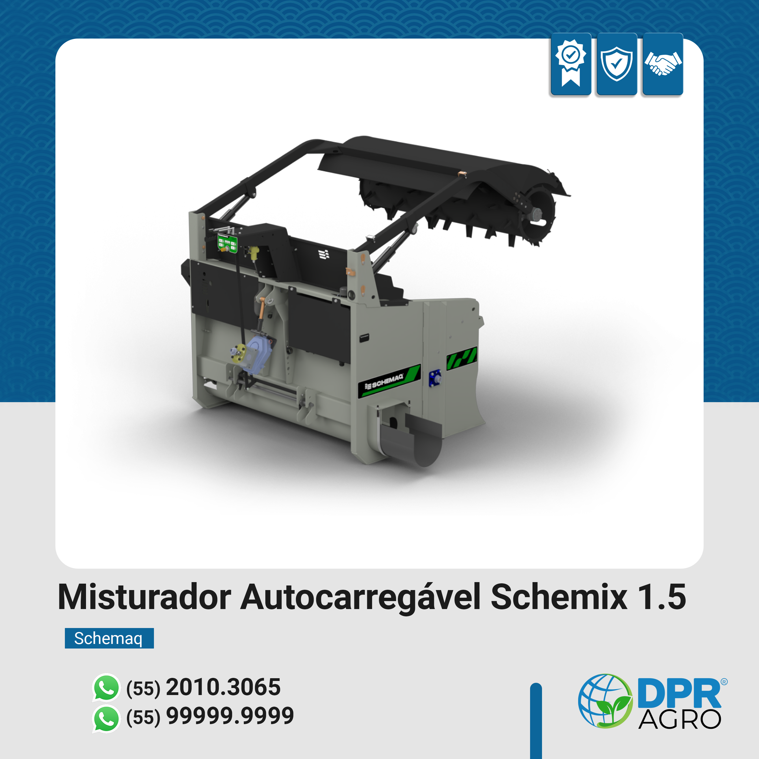 Misturador Autocarregável Schemix 1.5